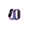 Newface Xiaomi Mi Band 4 Spor Delikli Kordon - Mor-Mavi