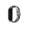 Newface Xiaomi Mi Band 4 Star Kordon - Gri-Siyah
