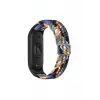 Newface Xiaomi Mi Band 4 Star Kordon - Gri-Turuncu