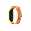 Newface Xiaomi Mi Band 6 Star Kordon - Turuncu-Sarı