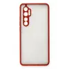 Newface Xiaomi Mi Note 10 Lite Kılıf Montreal Silikon Kapak - Kırmızı