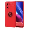Newface Xiaomi Poco F3 Kılıf Range Yüzüklü Silikon - Kırmızı