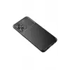 Newface Xiaomi Poco M5 Kılıf Auto Focus Karbon Kapak - Siyah