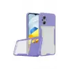 Newface Xiaomi Poco M5 Kılıf Platin Silikon - Lila