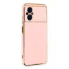Newface Xiaomi Poco M5 Kılıf Volet Silikon - Pembe