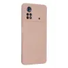 Newface Xiaomi Poco X4 Pro 5G Kılıf Nano içi Kadife Silikon - Pudra