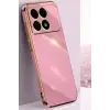 Newface Xiaomi Poco X6 Pro Kılıf Volet Silikon - Mor