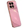 Newface Xiaomi Poco X6 Pro Kılıf Volet Silikon - Mor