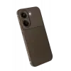 Newface Xiaomi Poco X8 Pro Auto Focus Karbon Kapak - Kahverengi