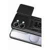Newface Xiaomi Poco X8 Pro Max Pars Lens Yüzüklü Silikon - Siyah