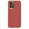 Newface Xiaomi Redmi 10 2022 Kılıf Volet Silikon - Kırmızı