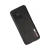 Newface Xiaomi Redmi 10C Kılıf Loop Deri Silikon - Siyah