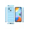 Newface Xiaomi Redmi 10C Kılıf Optimum Silikon - Sky Blue