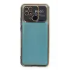 Newface Xiaomi Redmi 10C Kılıf Razer Lensli Silikon - Gold