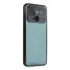 Newface Xiaomi Redmi 10C Kılıf Razer Lensli Silikon - Siyah