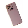 Newface Xiaomi Redmi 10C Kılıf Volet Silikon - Mor
