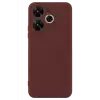 Newface Xiaomi Redmi 13 4G Kılıf First Silikon - Bordo