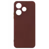 Newface Xiaomi Redmi 13 4G Kılıf First Silikon - Bordo