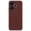 Newface Xiaomi Redmi 13 4G Kılıf First Silikon - Bordo