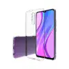 Newface Xiaomi Redmi 9 Kılıf Lüx Şeffaf Silikon - Şeffaf