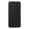 Newface Xiaomi Redmi 9A Kılıf Mega Standlı Silikon - Siyah