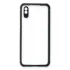 Newface Xiaomi Redmi 9A Kılıf Miami Şeffaf Silikon - Lacivert