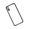 Newface Xiaomi Redmi 9A Kılıf Miami Şeffaf Silikon - Lacivert