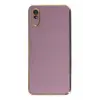 Newface Xiaomi Redmi 9A Kılıf Volet Silikon - Mor