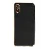 Newface Xiaomi Redmi 9A Kılıf Volet Silikon - Siyah