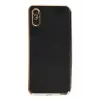 Newface Xiaomi Redmi 9A Kılıf Volet Silikon - Siyah