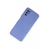 Newface Xiaomi Redmi Note 10 5G Kılıf Nano içi Kadife Silikon - Lila
