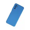 Newface Xiaomi Redmi Note 10 5G Kılıf Nano içi Kadife Silikon - Mavi