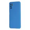 Newface Xiaomi Redmi Note 10 5G Kılıf Nano içi Kadife Silikon - Mavi
