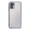 Newface Xiaomi Redmi Note 10 Kılıf Razer Lensli Silikon - Açık Mavi