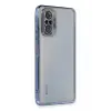 Newface Xiaomi Redmi Note 10 Pro Kılıf Razer Lensli Silikon - Açık Mavi