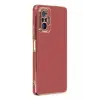 Newface Xiaomi Redmi Note 10 Pro Kılıf Volet Silikon - Kırmızı