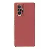 Newface Xiaomi Redmi Note 10 Pro Kılıf Volet Silikon - Kırmızı