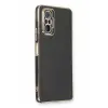 Newface Xiaomi Redmi Note 10 Pro Kılıf Volet Silikon - Siyah