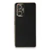 Newface Xiaomi Redmi Note 10 Pro Kılıf Volet Silikon - Siyah