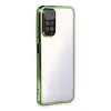 Newface Xiaomi Redmi Note 11 Kılıf Razer Lensli Silikon - Yeşil