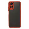 Newface Xiaomi Redmi Note 11 Pro Kılıf Montreal Silikon Kapak - Kırmızı