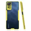 Newface Xiaomi Redmi Note 11 Pro Kılıf Platin Silikon - Sarı