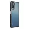 Newface Xiaomi Redmi Note 11 Pro Kılıf Razer Lensli Silikon - Siyah