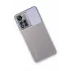 Newface Xiaomi Redmi Note 11 Pro Plus 5G Kılıf Palm Buzlu Kamera Sürgülü Silikon - Lila