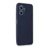 Newface Xiaomi Redmi Note 12 4G Kılıf First Silikon - Lacivert