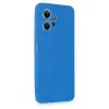 Newface Xiaomi Redmi Note 12 4G Kılıf First Silikon - Mavi