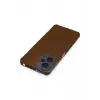 Newface Xiaomi Redmi Note 12 5G Kılıf Loop Deri Silikon - Kahverengi