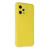 Newface Xiaomi Redmi Note 12 5G Kılıf Nano içi Kadife Silikon - Sarı