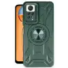 Newface Xiaomi Redmi Note 12 Pro 4G Kılıf Lincoln Silikon - Koyu Yeşil
