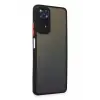Newface Xiaomi Redmi Note 12 Pro 4G Kılıf Montreal Silikon Kapak - Siyah